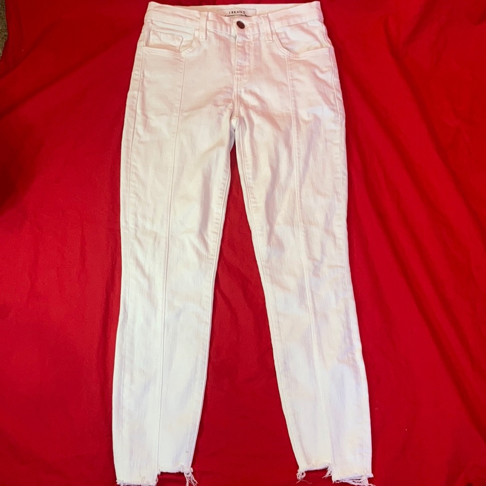 J Brand Mid Rise Pin Tuck Jeans - Picture 4 of 11